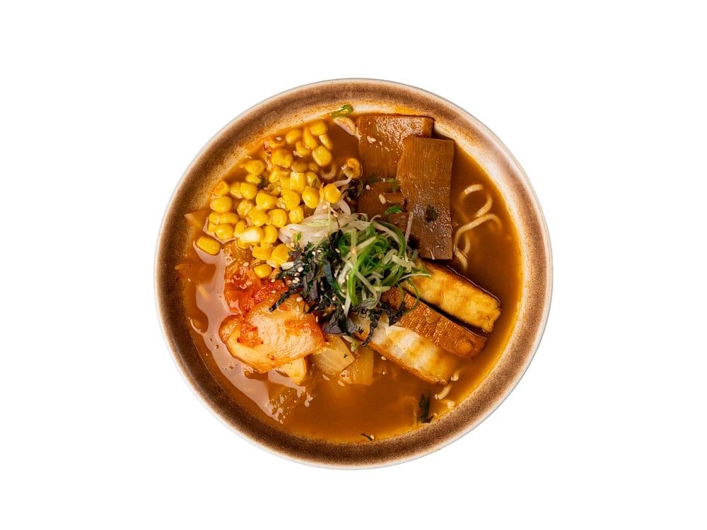 Vegan Kimchi Ramen (no pure vegan)