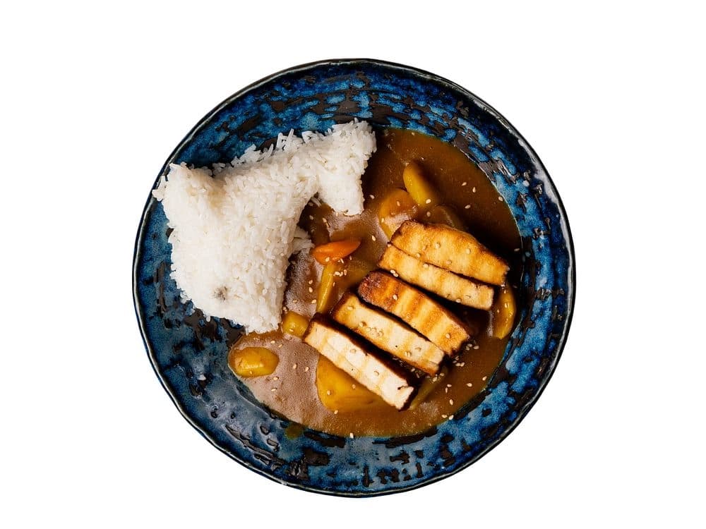 Tofu Curry Don